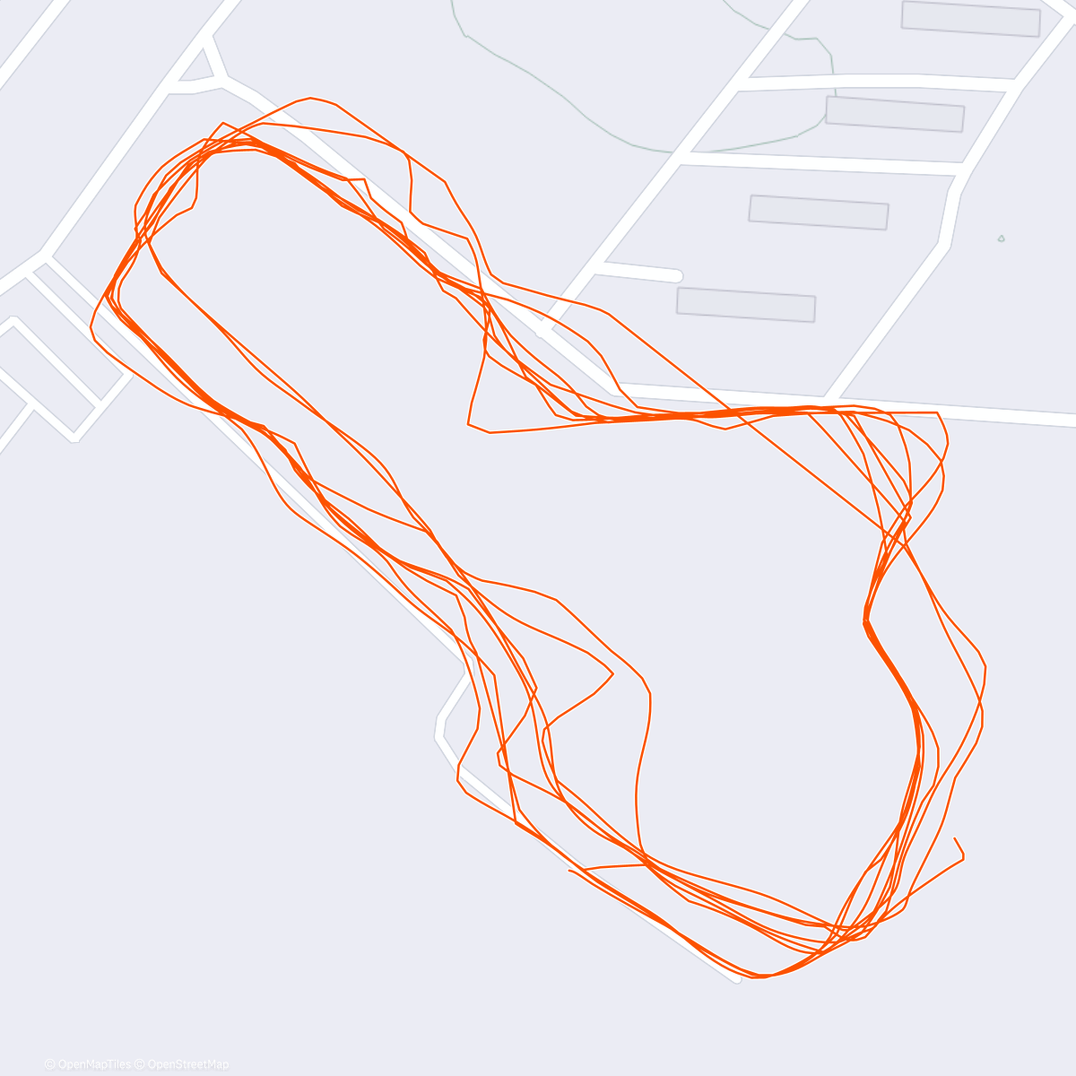 Map of the activity, Break-in Run  | YING YI 3.0 Elite 👠