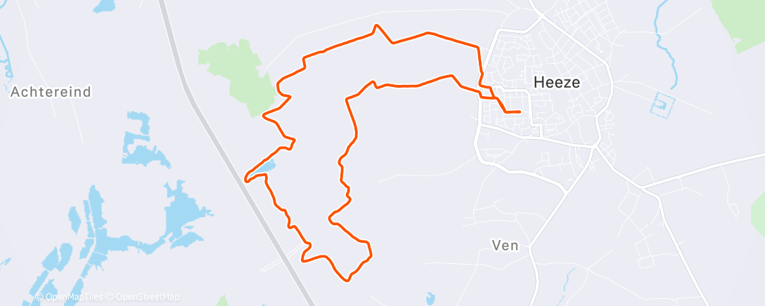 Карта физической активности (Middagsessie trailrunning)