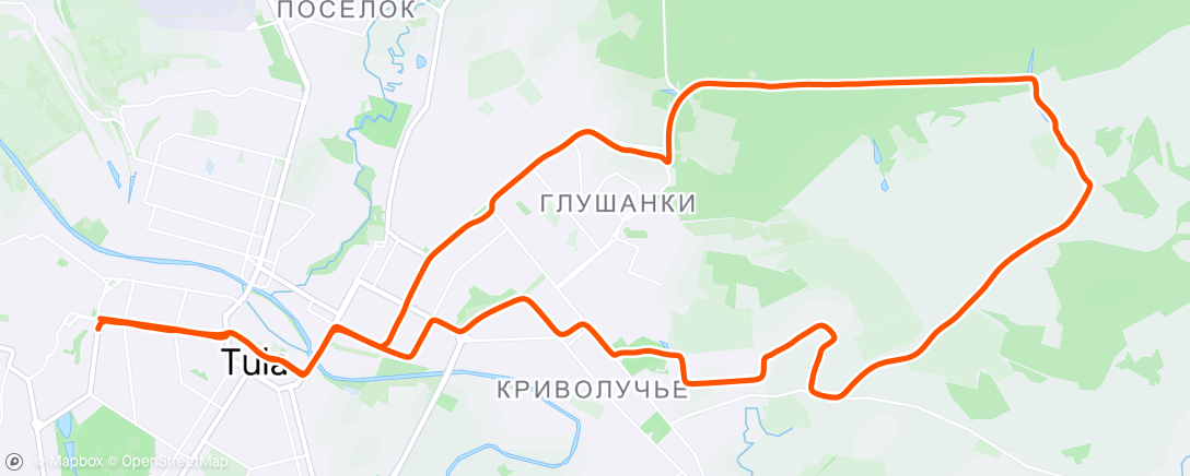 Map of the activity, За черемшой