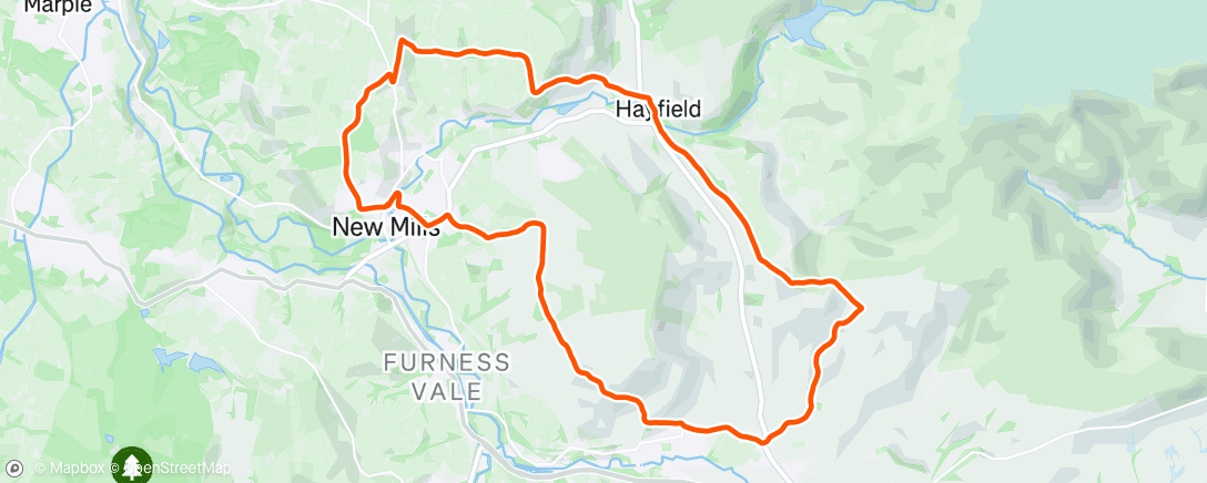 Map of the activity, Beet Lane - South Head - plus a bit