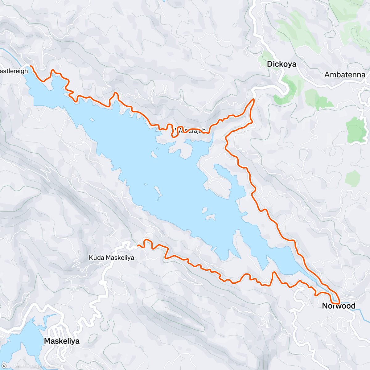 Map of the activity, ROUVY - To Adams Peak / Srí Pada | Sri Lanka