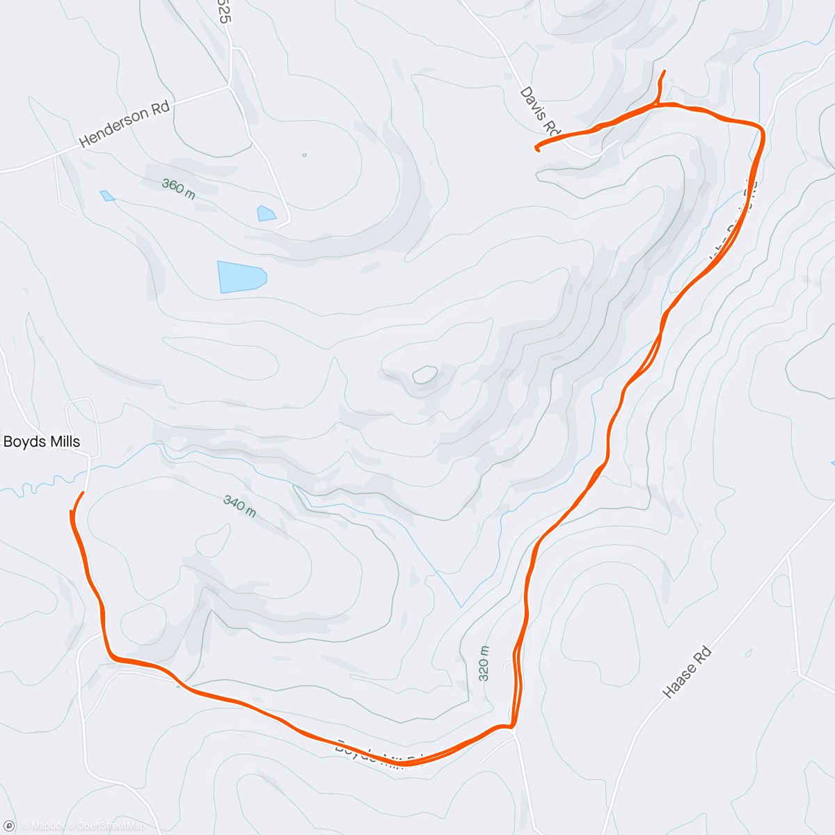Mapa da atividade, Last of the PA hills
