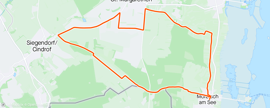 Mapa da atividade, EZF Mörbisch Neusiedlersee Radmarathon