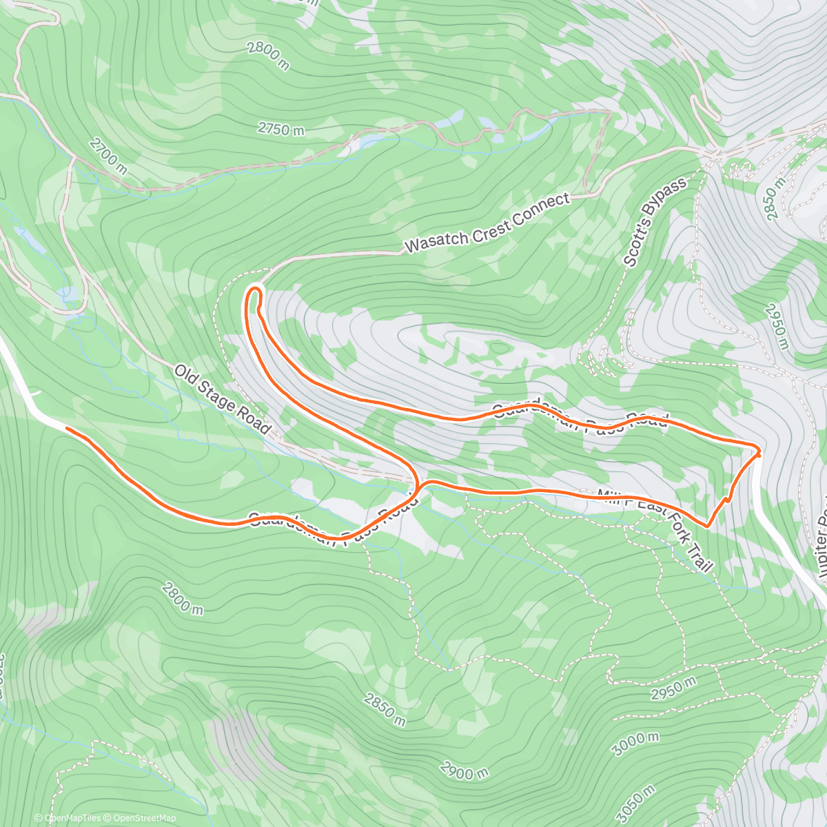 Map of the activity, We found a little powder!!!