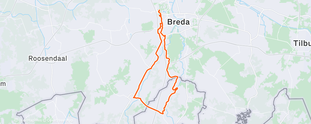 Карта физической активности (Ultramarathon)