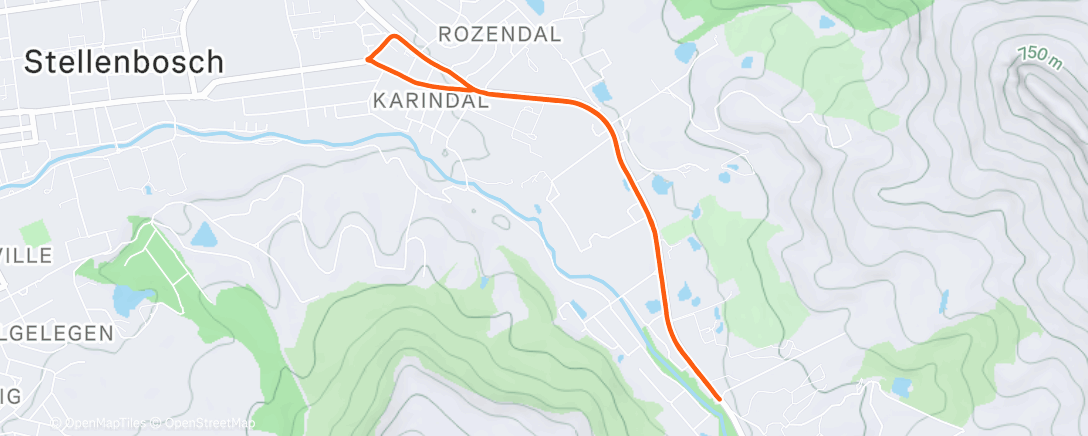 Map of the activity, SA day 2.1 🇿🇦