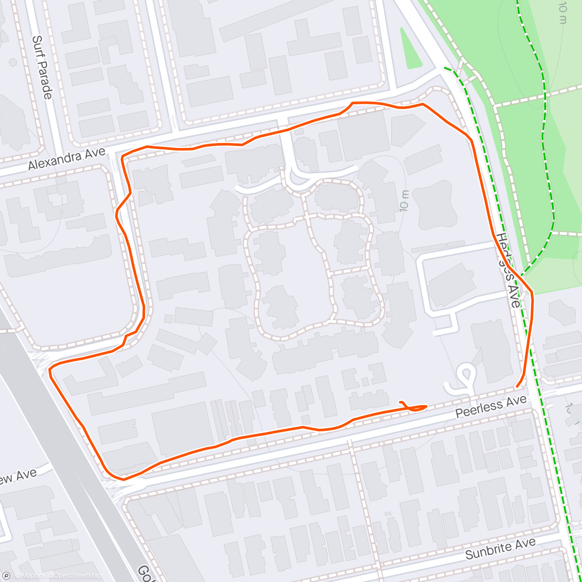Map of the activity, 🐕 walk