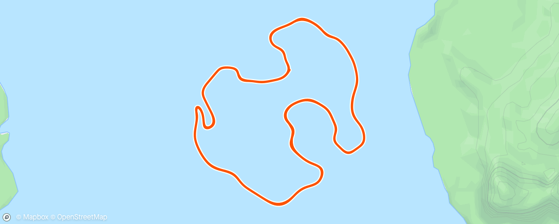 Map of the activity, Zwift - 1.5 Hr Endurance in Watopia