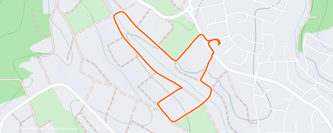 Map of the activity, Spaziergang am Nachmittag