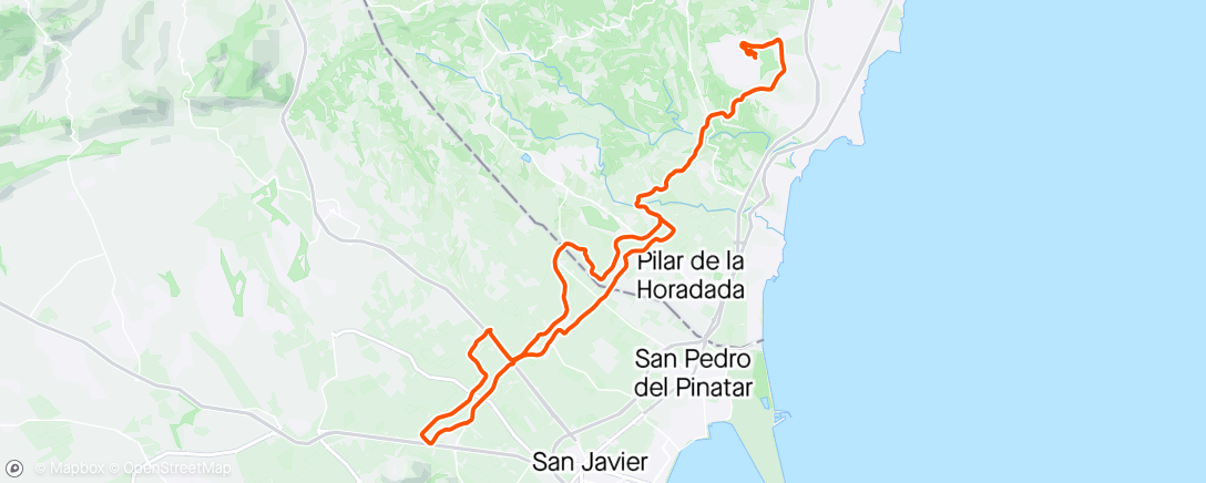 Mapa de la actividad (A Morning Ride that was calm but cool(ish)19*c)