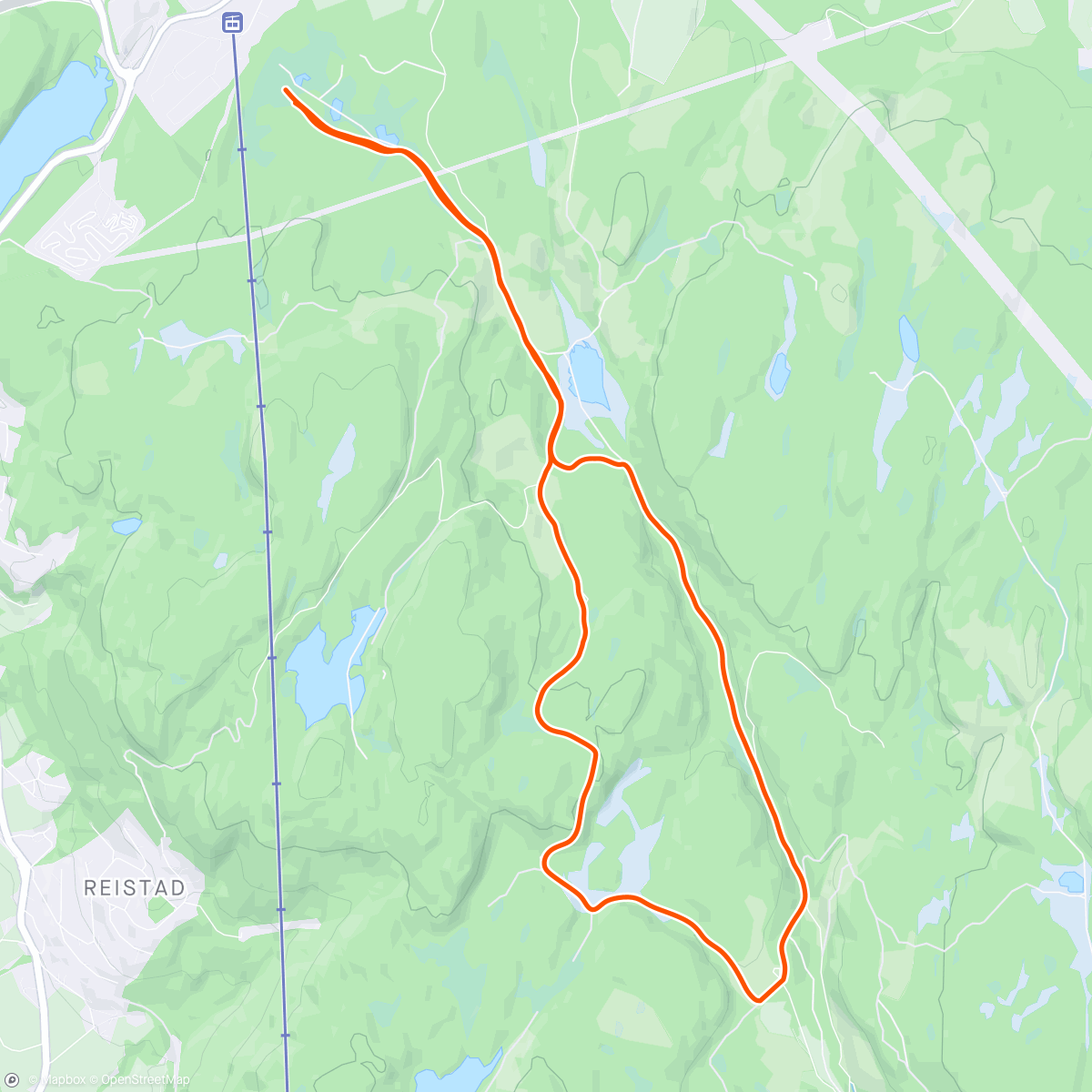 Map of the activity, Siste tur i lavlandet i år🤔