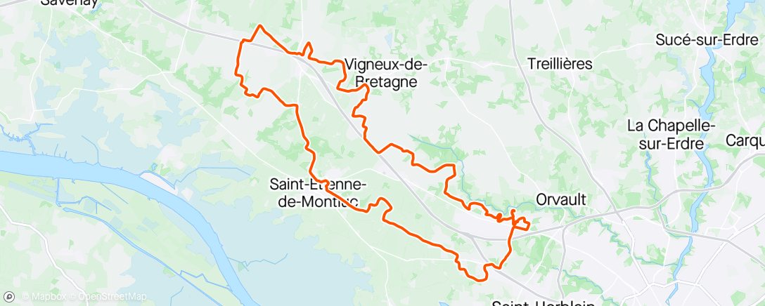 Map of the activity, Entretien 🚴 Solo 🆒⛅