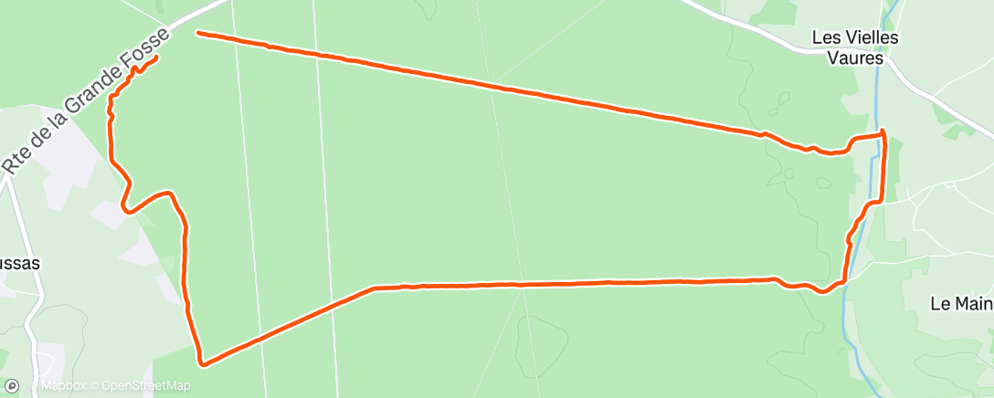 Map of the activity, Courir plus pour manger plus