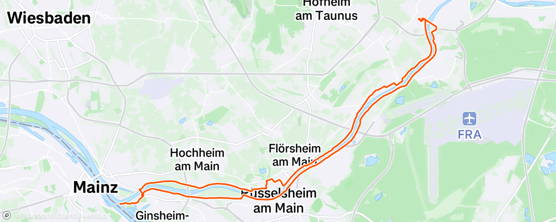 Map of the activity, 2025-08-07  Fahrt zur Mainspitze