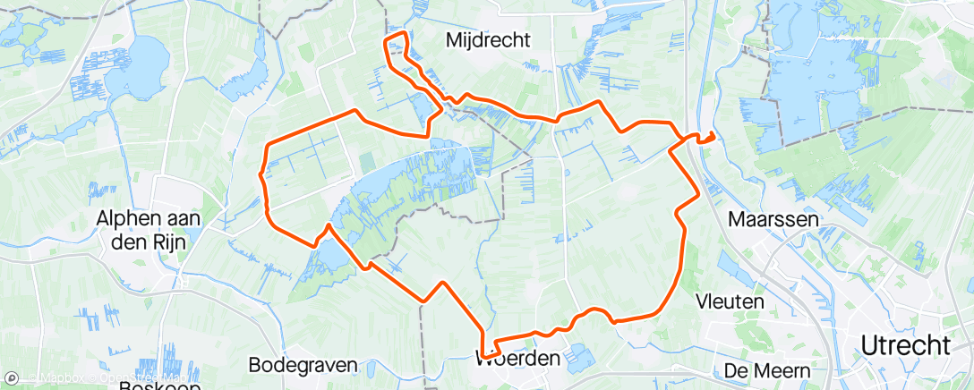 Mapa da atividade, Tcb Nieuwkoop/ Meije