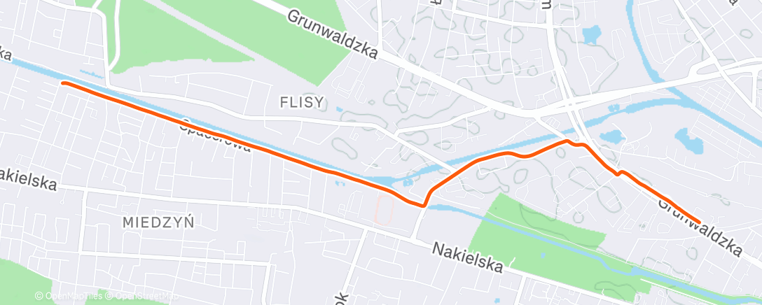 Map of the activity, Morning Ride