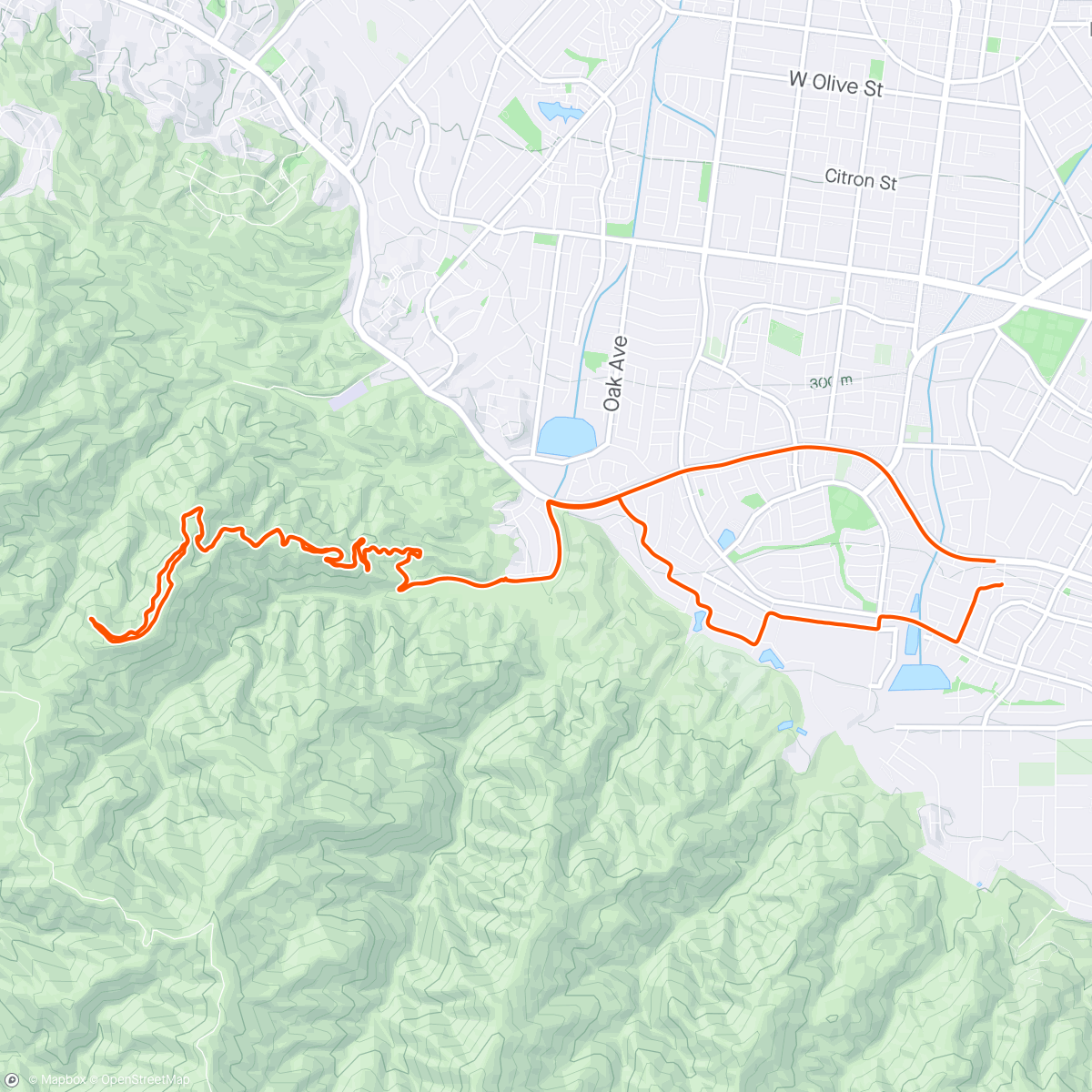 Carte de l'activité Morning E-Mountain Bike Ride