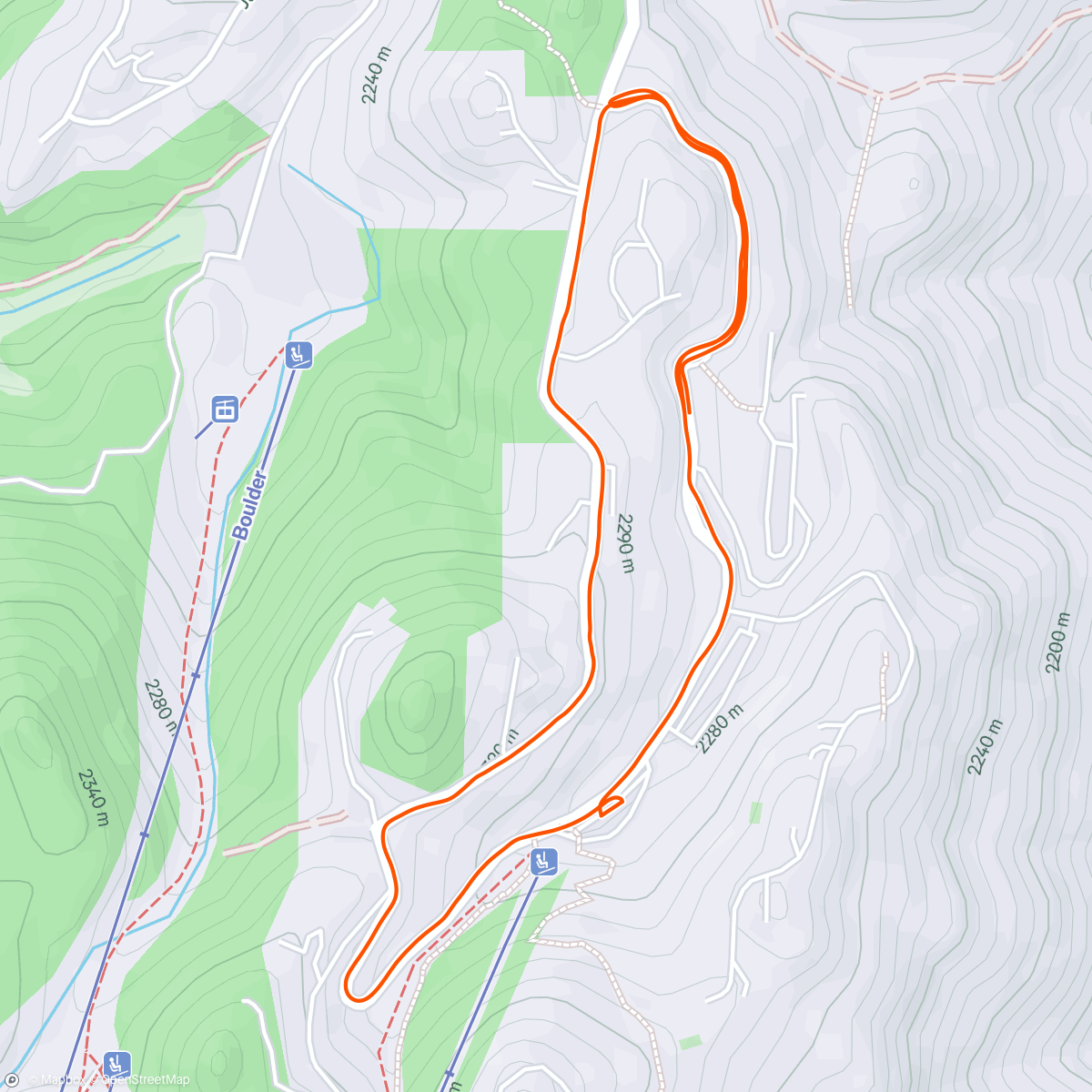 Map of the activity, 200 miles tomorrow