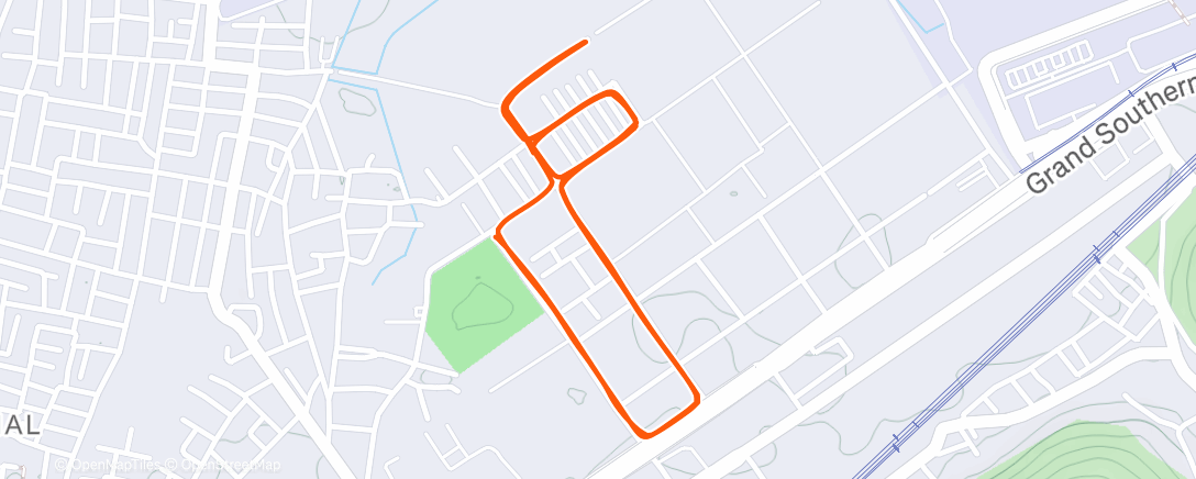 Карта физической активности (Morning Run)