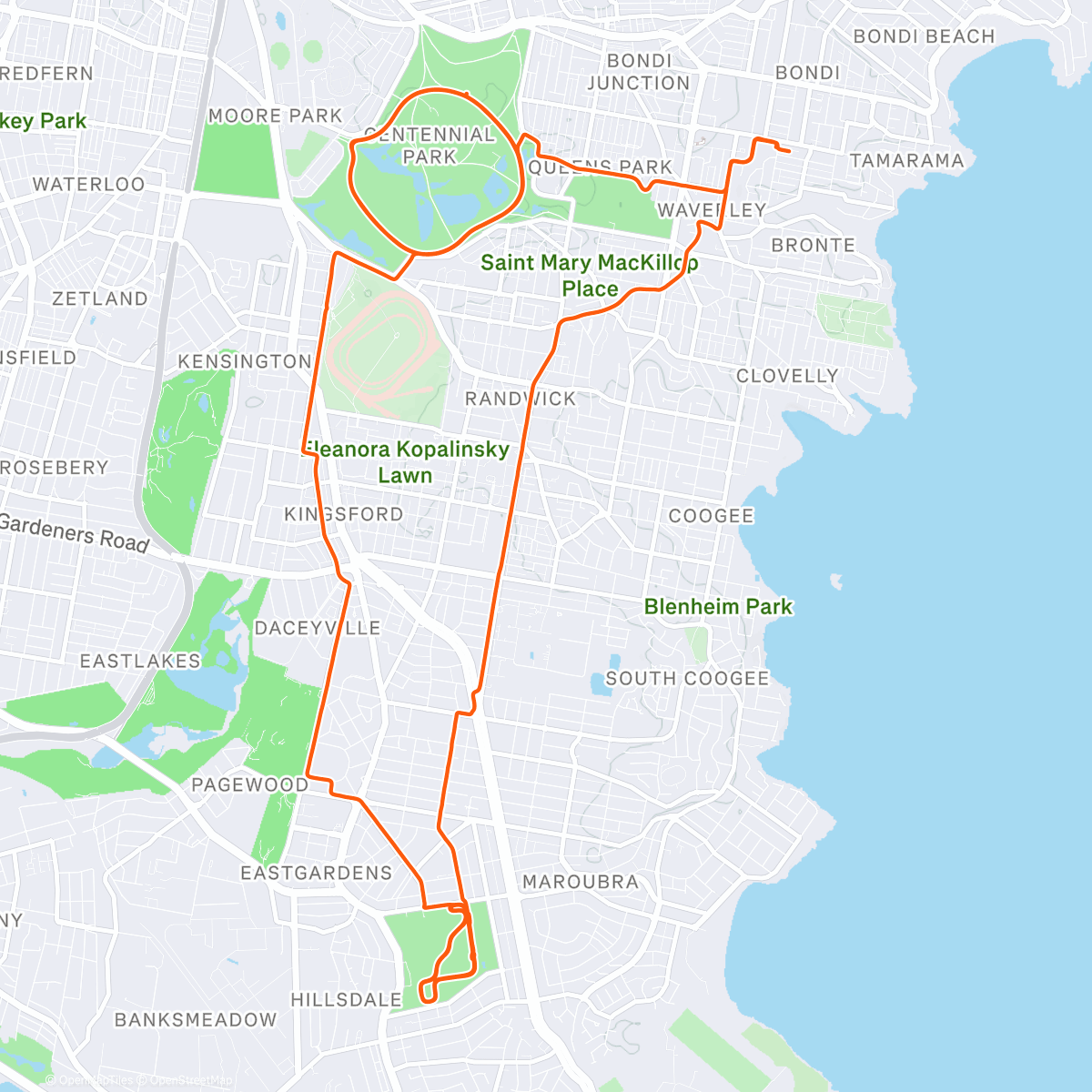 Map of the activity, Heffron