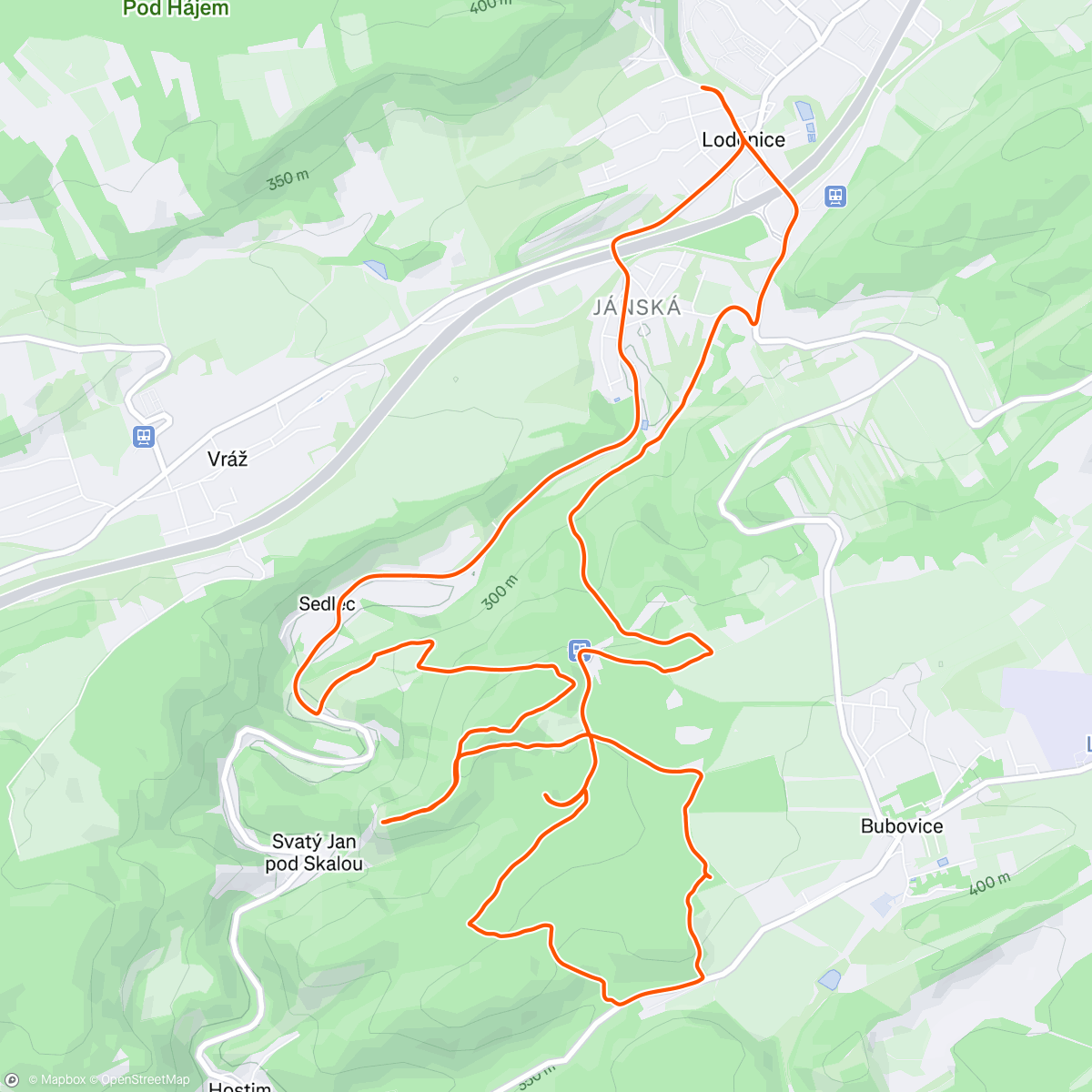 Map of the activity, 2025-12-25Ride