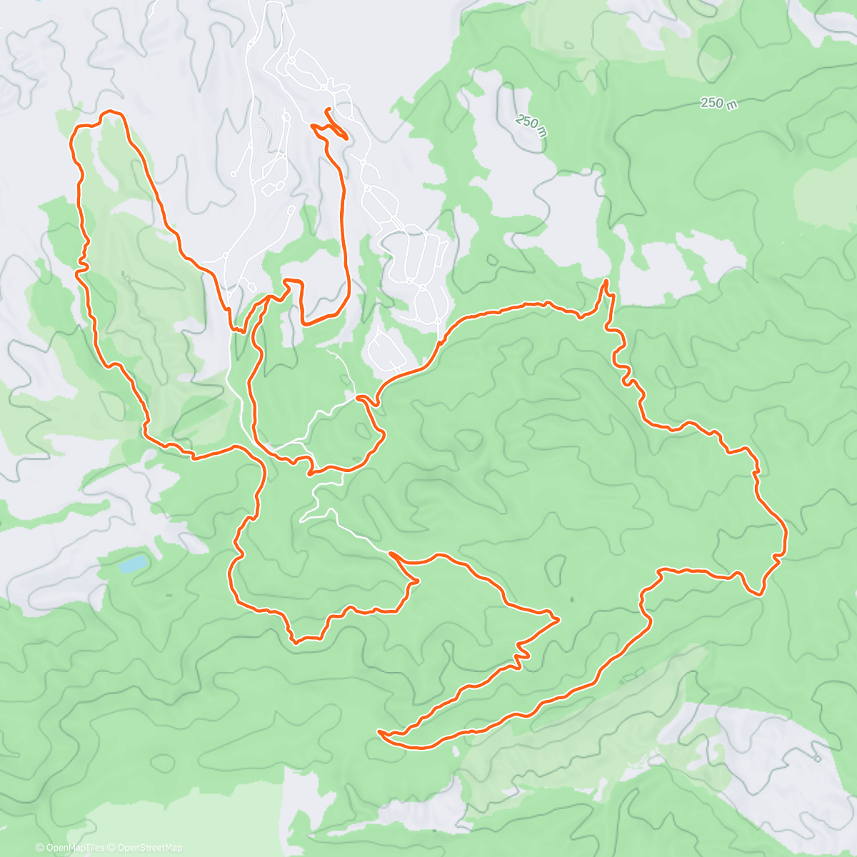 Карта физической активности (Xmas 7 - Majal Blanco)