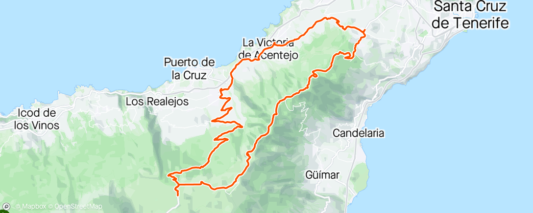 Map of the activity, Last bike loop in Tenerife! 🚴🏻