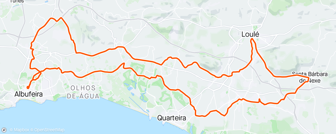 Map of the activity, Group Ride