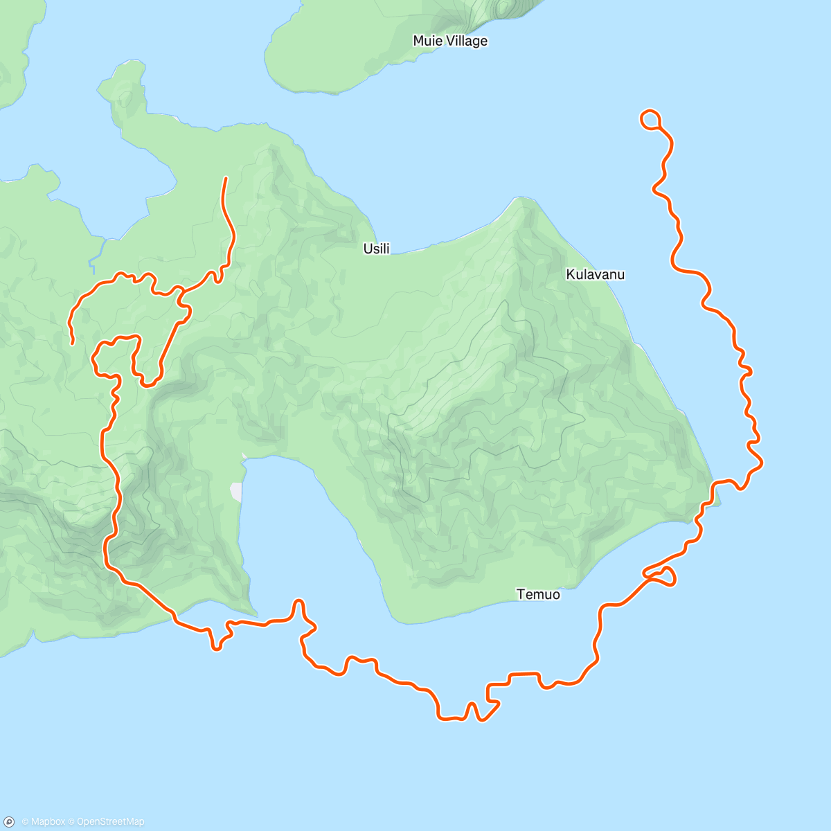 Map of the activity, Zwift - Coast Crusher in Watopia