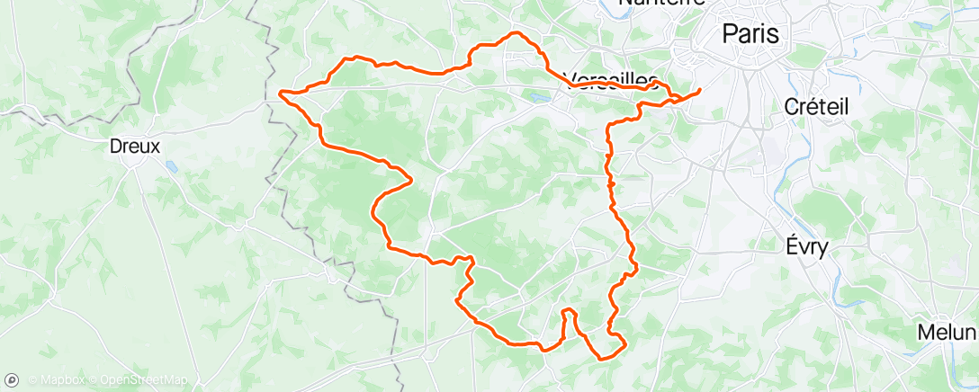 Map of the activity, Grand tour de la Chevreuse de Houdan à Dourdan 🤌