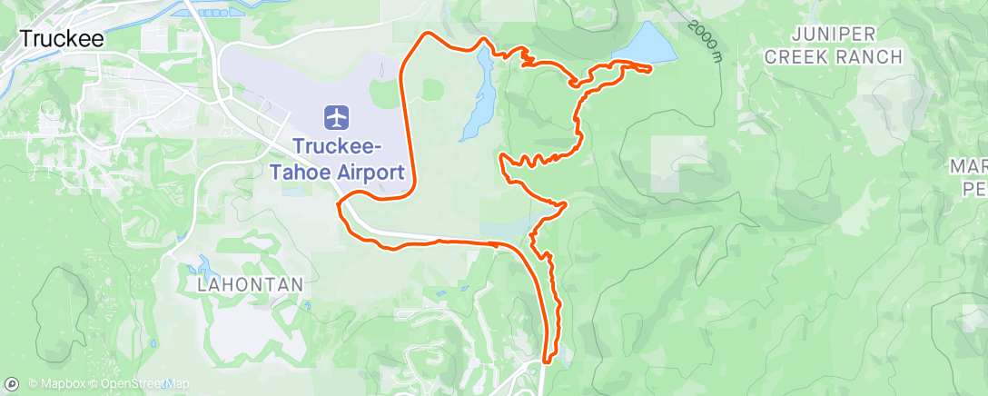 Map of the activity, Waddle Ranch