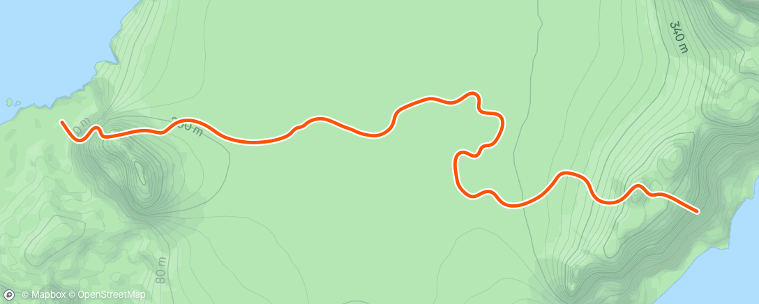 Map of the activity, Zwift - Pacer Group Ride: Watopia's Waistband in Watopia with Coco