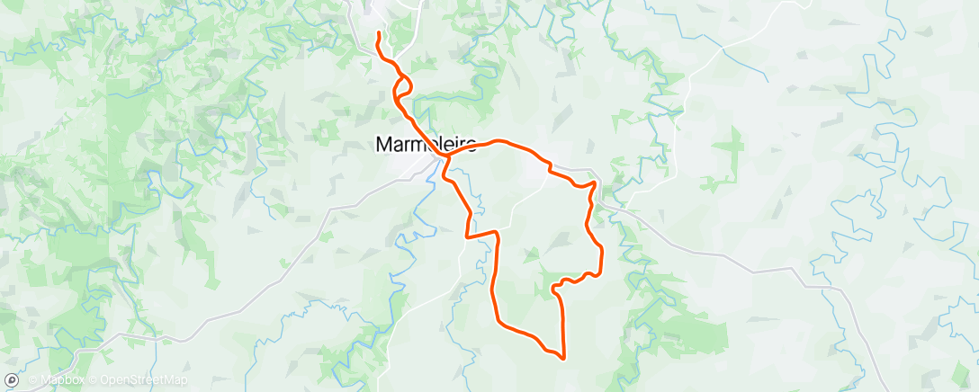 Carte de l'activité 74º - Pedalada de mountain bike matinal