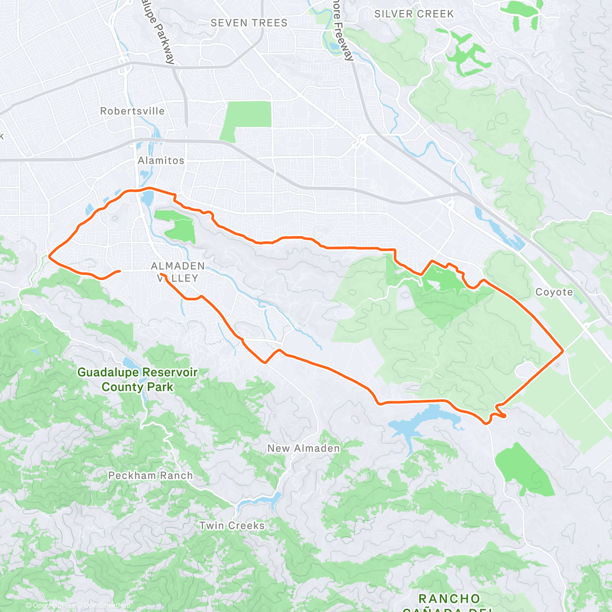 Map of the activity, Making Big Dents In The Festive 500