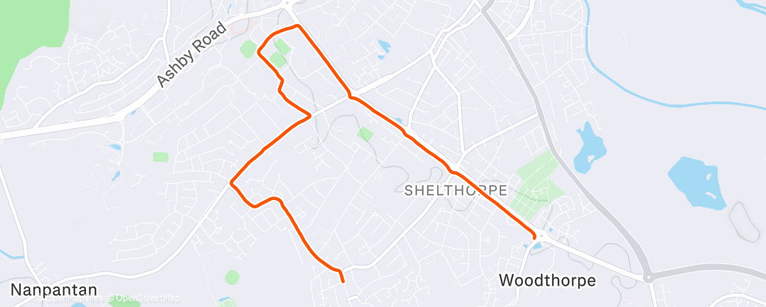 Map of the activity, Yay 40min run 🩵