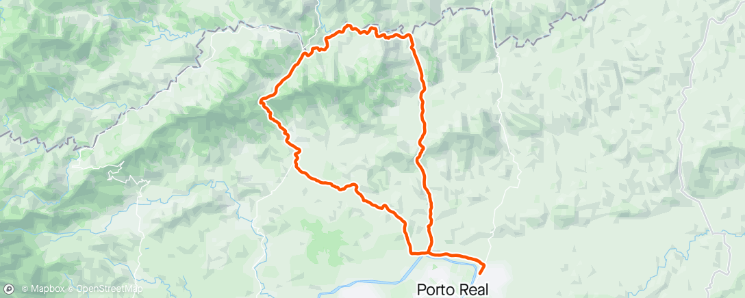 Map of the activity, 1ª etapa Bike Stage Quatis.
Tempo de prova 3:18.36 h.