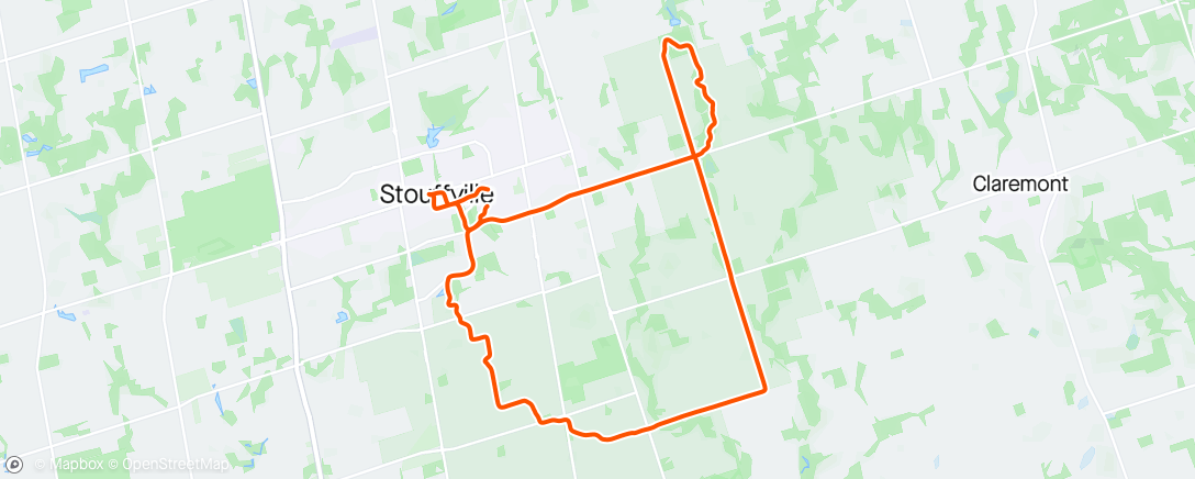 Map of the activity, Morning Gravel Ride (11/100)