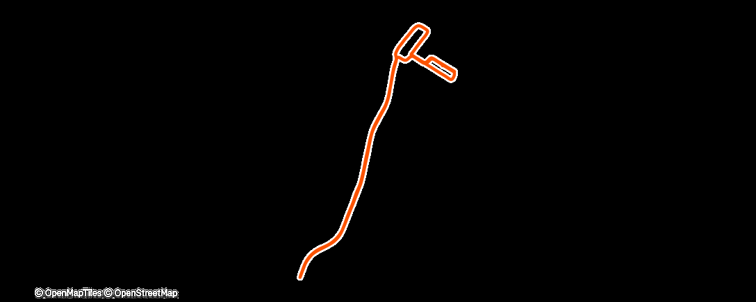 Map of the activity, Fairhope hills