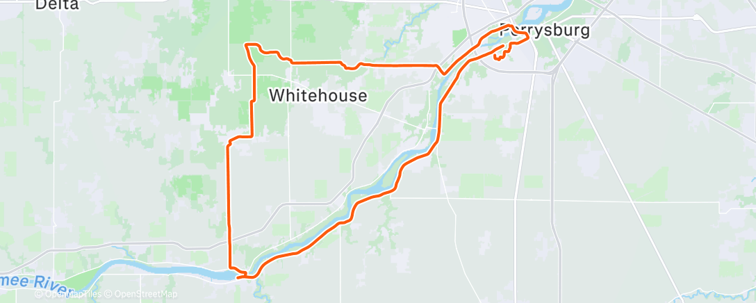 Map of the activity, Humbled