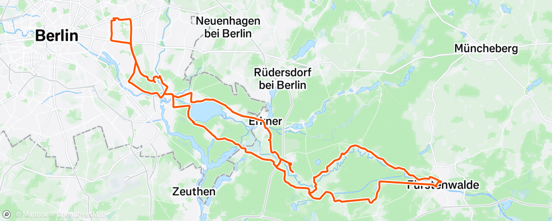 Map of the activity, Schöne Tour mit ein paar Wirrungen