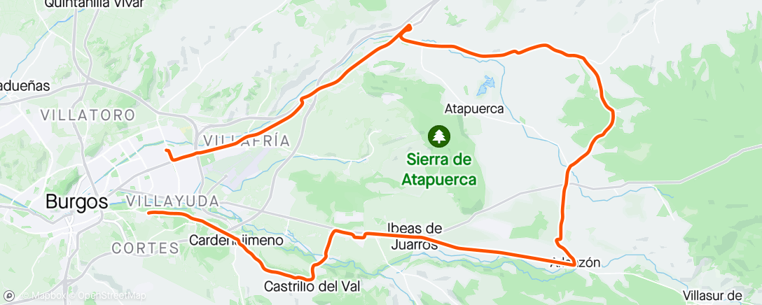 Map of the activity, Día de 💨💨💨💨💨