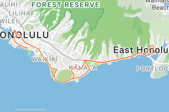 Course Description | JAL Honolulu Marathon | December 13, 2026