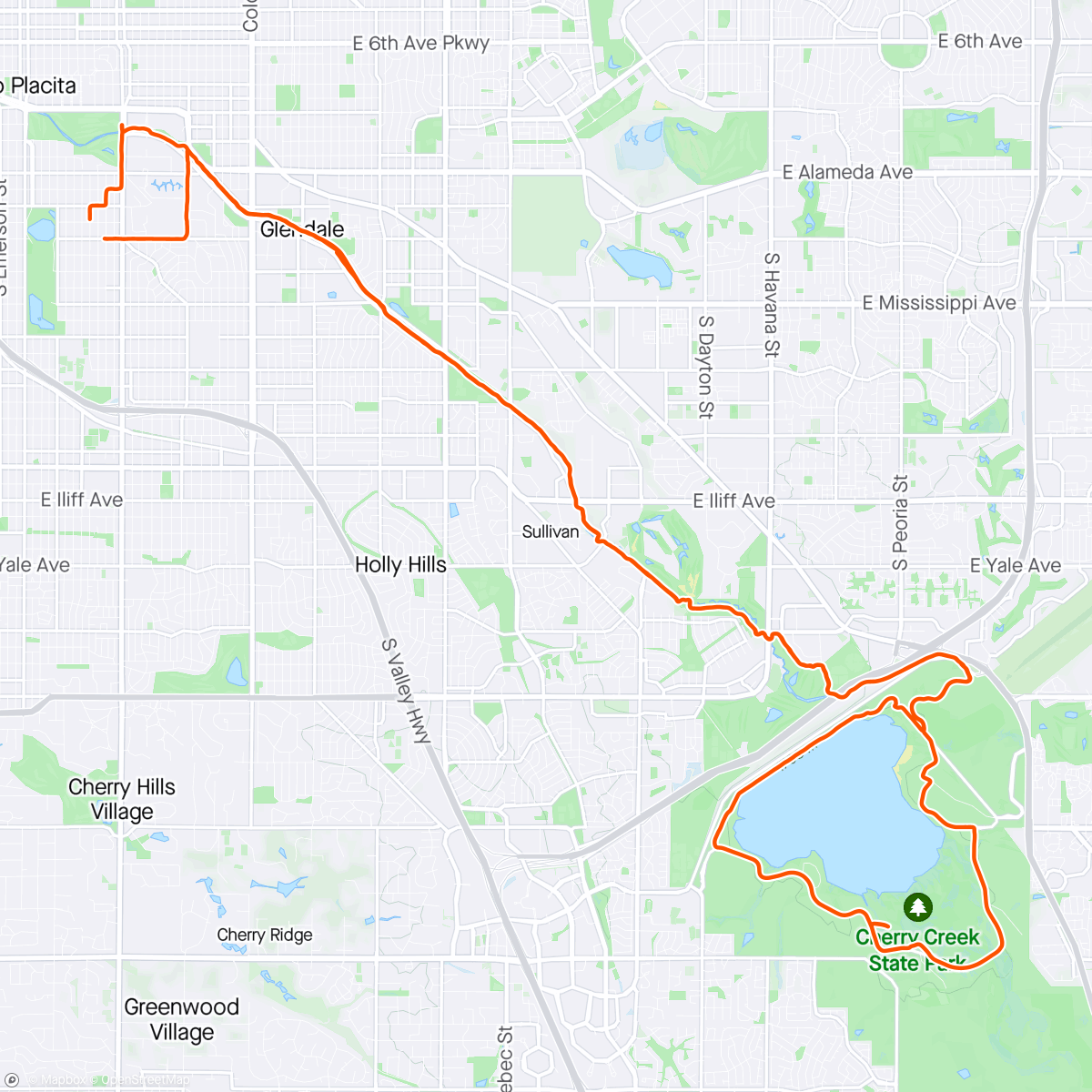 Mapa de la actividad, Just doing drugs on the bike path