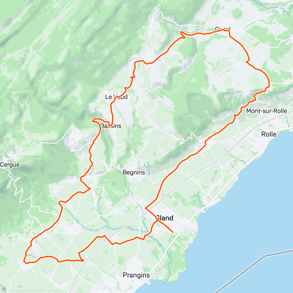 Map of the activity