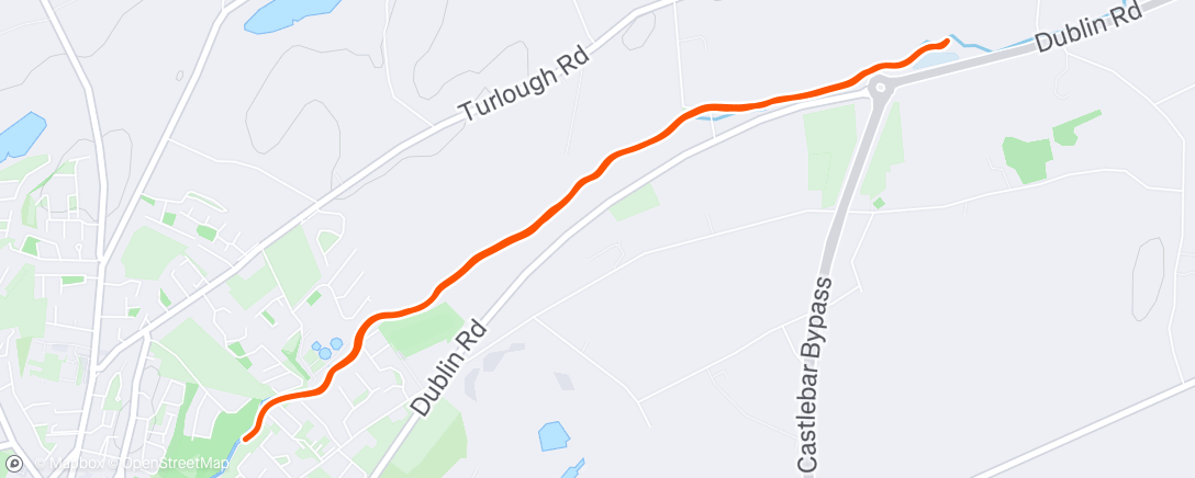 Map of the activity, Slowing Mark down, I mean running 🏃🏼‍♀️