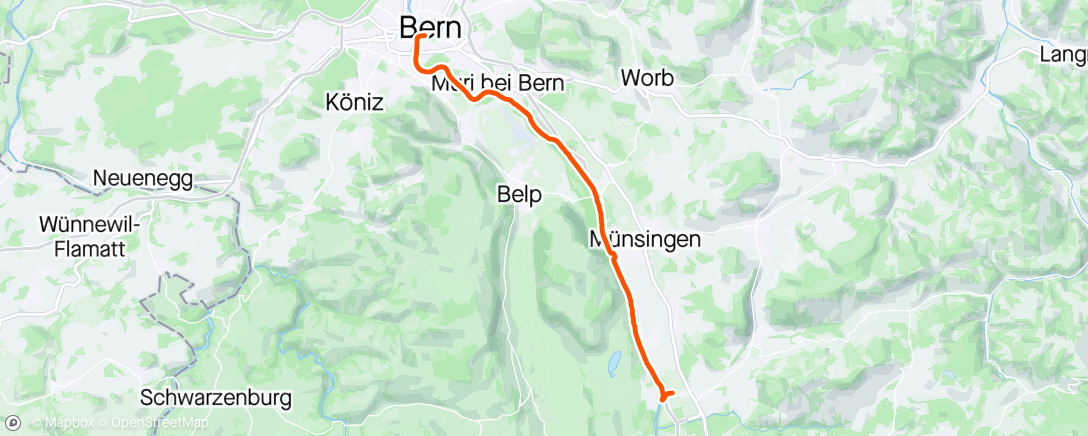 Map of the activity, Run the River