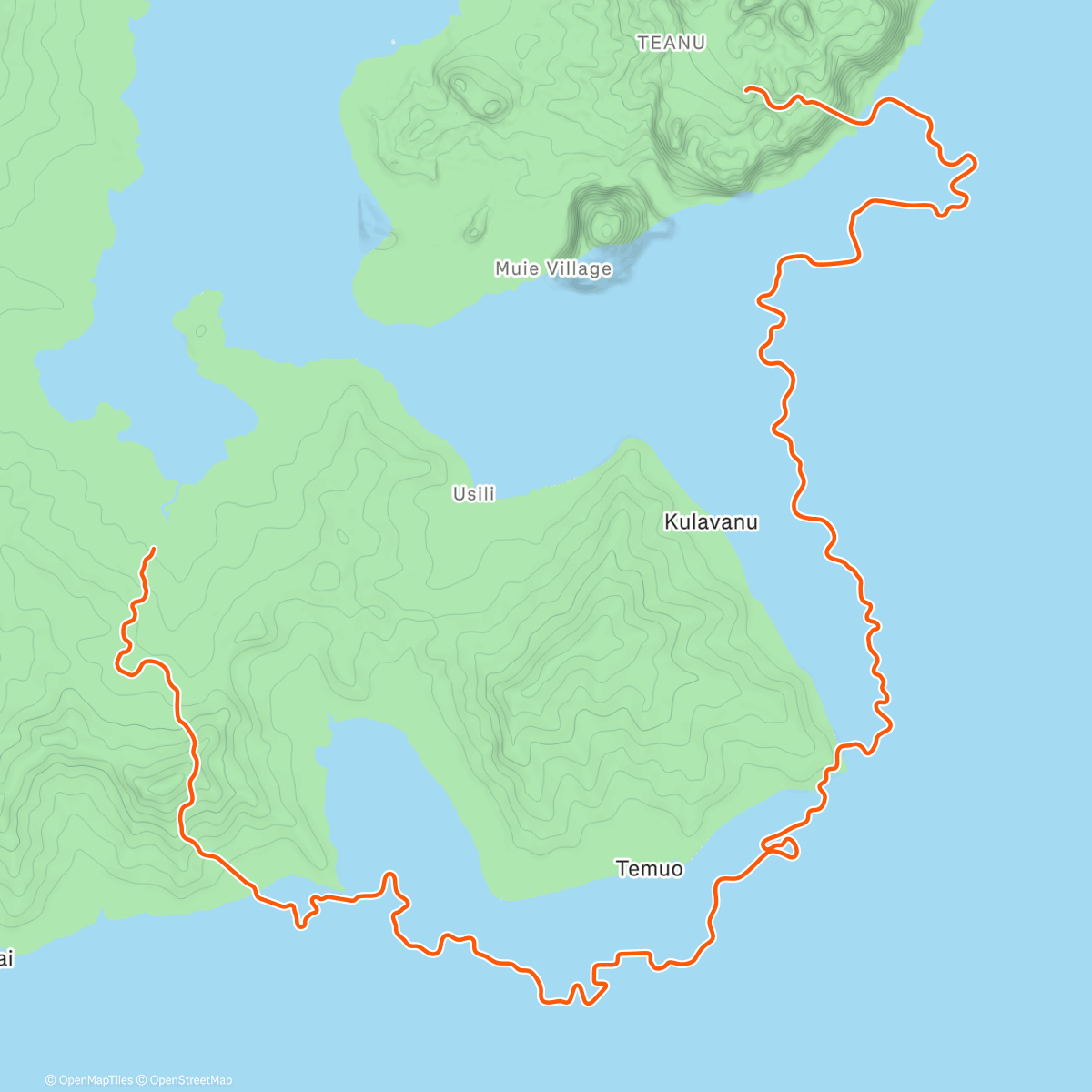 Map of the activity, Zwift - Going Coastal in Watopia
