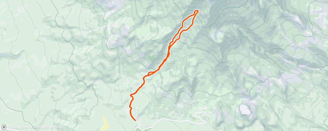 Map of the activity, Morning Walk