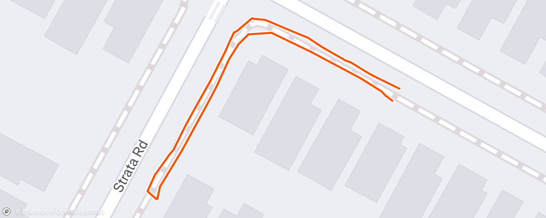 Map of the activity, Afternoon Walk