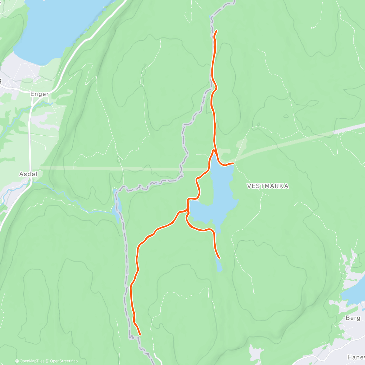 Map of the activity, Bestmarka 😍